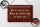 Blechschild Spruch 30x20cm wo wir sind ist vorn wenn wir