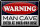 Blechschild Hinweis 30x20cm Warning Man Cave enter at your