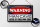 Blechschild Hinweis 30x20cm Warning Man Cave enter at your