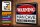 Blechschild Hinweis 30x20cm Warning Man Cave enter at your