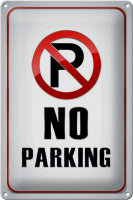 Blechschild Hinweis 20x30cm Parkplatz No Parking