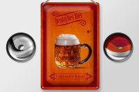 Blechschild Spruch 20x30cm Deutsches Bier traditionelle