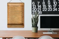 Blechschild Spruch 20x30cm das Ehegesetz ja Wort in Kraft
