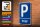 Blechschild Parken 20x30cm PKW Parkplatz Wanddeko