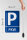 Blechschild Parken 20x30cm PKW Parkplatz Wanddeko