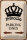 Blechschild Spruch 20x30cm Princess parking only Krone