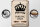 Blechschild Spruch 20x30cm Princess parking only Krone