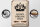 Blechschild Spruch 20x30cm Queen parking only Krone
