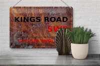Blechschild London 30x20cm England Chelsea Kings Road SW5