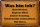 Blechschild Spruch 30x20cm was bin ich kein Wecker