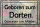 Blechschild Spruch 30x20cm Geboren zum Darten gezwungen
