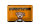 Blechschild Hinweis 18x12cm Hundestation (orange)