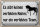 Blechschild Spruch 30x20cm es gibt keinen perfekten Reiter