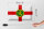 Blechschild Flagge Alderneys 30x20cm Flag of Alderney