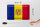 Blechschild Flagge Andorra 30x20cm Flag of Andora