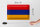 Blechschild Flagge Armenien 30x20cm Flag of Armenia