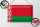 Blechschild Flagge Weißrussland 30x20cm Flag of Belarus