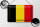 Blechschild Flagge Belgien 30x20cm Flag of Belgium