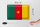 Blechschild Flagge Kamerun 30x20cm Flag of Cameroon