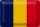 Blechschild Flagge des Tschad 30x20cm Flag of Chad