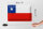 Blechschild Flagge Chiles 30x20cm Flag of Chile