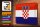 Blechschild Flagge Kroatien 30x20cm Flag of Croatia