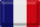 Blechschild Flagge Frankreich 30x20cm Flag of France