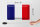 Blechschild Flagge Frankreich 30x20cm Flag of France