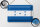 Blechschild Flagge Hondura 30x20cm Flag of Honduras