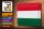 Blechschild Flagge Ungarn 30x20cm Flag of Hungary