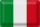 Blechschild Flagge Italien 30x20cm Flag of Italy