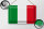 Blechschild Flagge Italien 30x20cm Flag of Italy