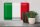 Blechschild Flagge Italien 30x20cm Flag of Italy