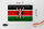 Blechschild Flagge Kenia 30x20cm Flag of Kenya