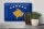 Blechschild Flagge Kosovo 30x20cm Flag of Kosovo