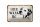 Blechschild Spruch 18x12cm holländisch Hier Waak ik Dalmatiner Dekoration