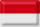Blechschild Flagge Monaco 30x20cm Flag of Monaco