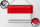 Blechschild Flagge Monaco 30x20cm Flag of Monaco