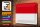 Blechschild Flagge Monaco 30x20cm Flag of Monaco