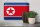 Blechschild Flagge Nordkorea 30x20cm Flag of North Korea