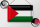 Blechschild Flagge Palästina 30x20cm Flag of Palestine