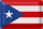 Blechschild Flagge Puerto Ricos 30x20cm Flag of Puerto Rico