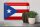 Blechschild Flagge Puerto Ricos 30x20cm Flag of Puerto Rico