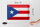 Blechschild Flagge Puerto Ricos 30x20cm Flag of Puerto Rico