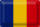 Blechschild Flagge Rumänien 30x20cm Flag of Romania