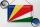 Blechschild Flagge Seychellen 30x20cm Flag of Seychelles