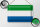 Blechschild Flagge Sierra Leones 30x20cm Flag Sierra Leone