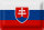 Blechschild Flagge Slowakei 30x20cm Flag of Slovakia