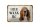 Blechschild Spruch 18x12cm holländisch Hier Waak ik Bassett Hund Dekoration