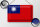 Blechschild Flagge China 30x20cm Flag of Taiwan